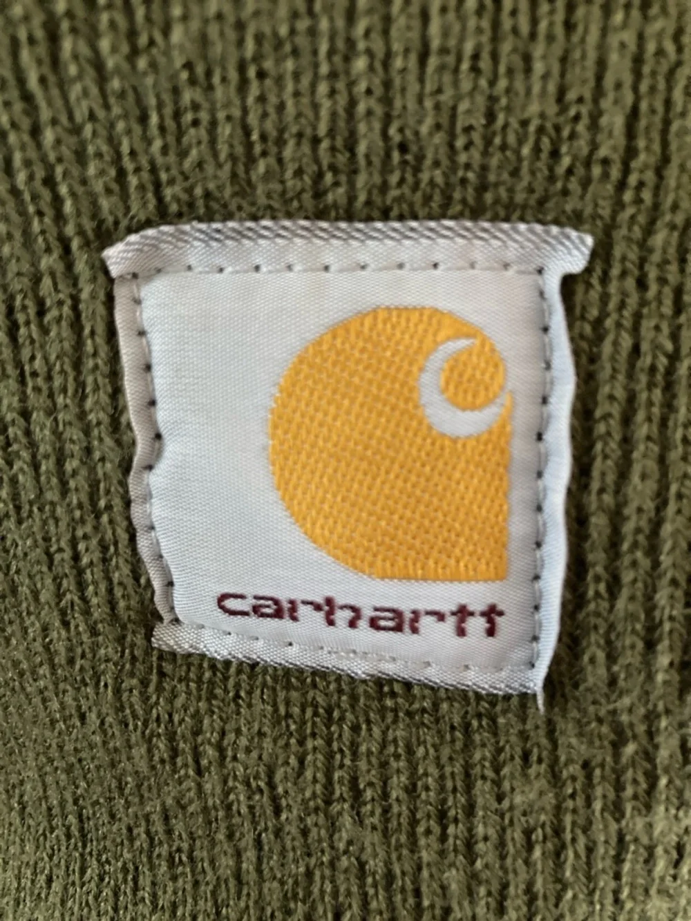 The Carhartt Knit Insulated Face Mask OSFA Olive Green EUC